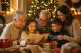 Weihnachtsgrüße an Kinder und Enkelkinder: liebevolle Wünsche für das Weihnachtsfest