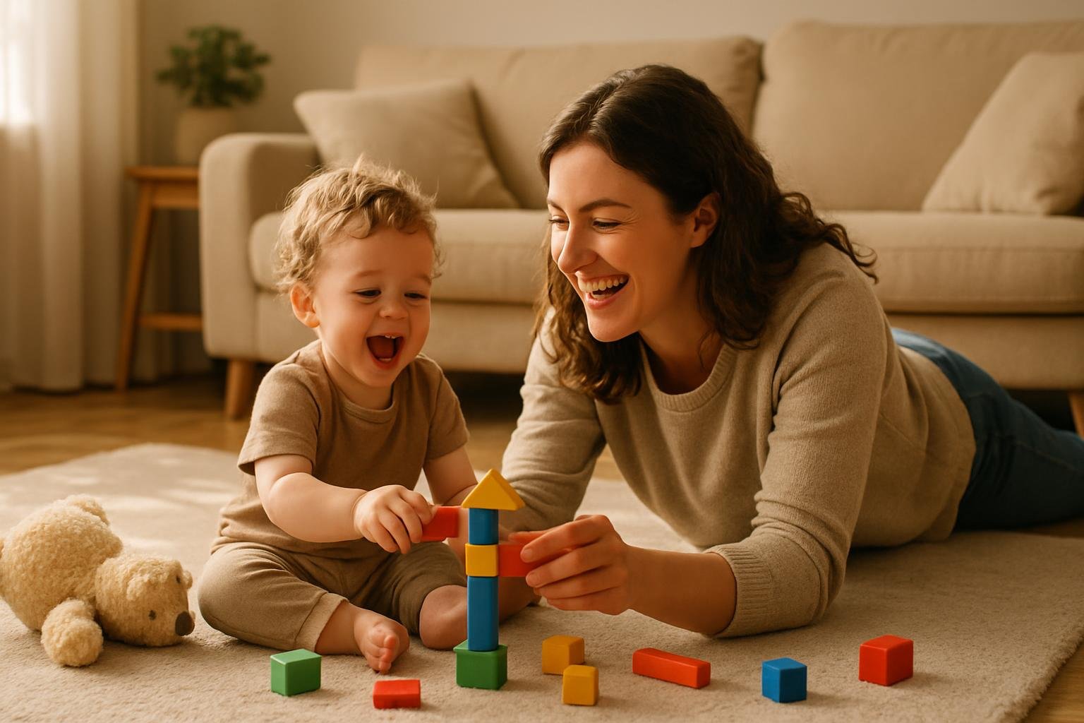 Titelbild zu Gemeinsame Familienzeit: Spielideen für Eltern und Kinder